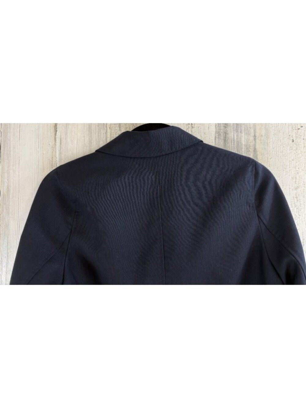ANN MASHBURN Size S Ghost Blazer Navy Jacket EUC - Picture 11 of 16